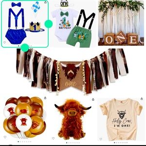 Baby 1st birthday decor